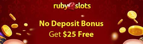 Ruby slots casino bonus